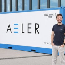 David Baur, cofondateur de la start-up Aeler.