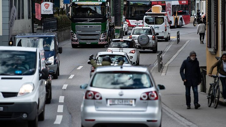 En comparaison européenne, la Suisse a peu d'embouteillage (archives).