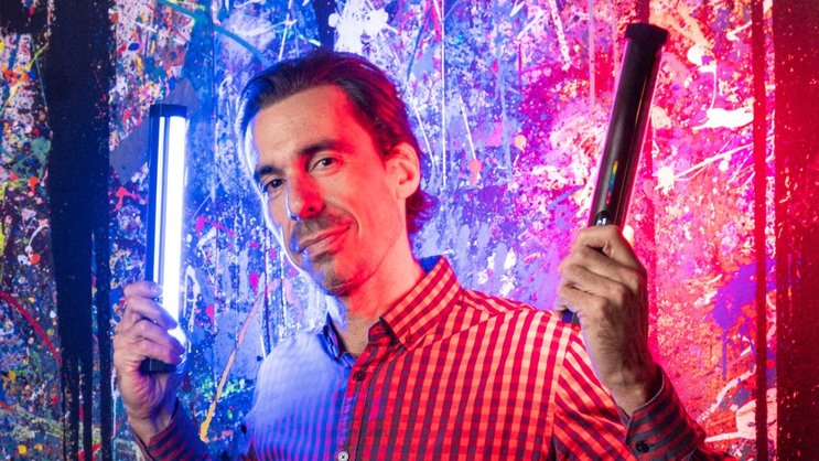 Damien Schwander, peintre et entrepreneur.