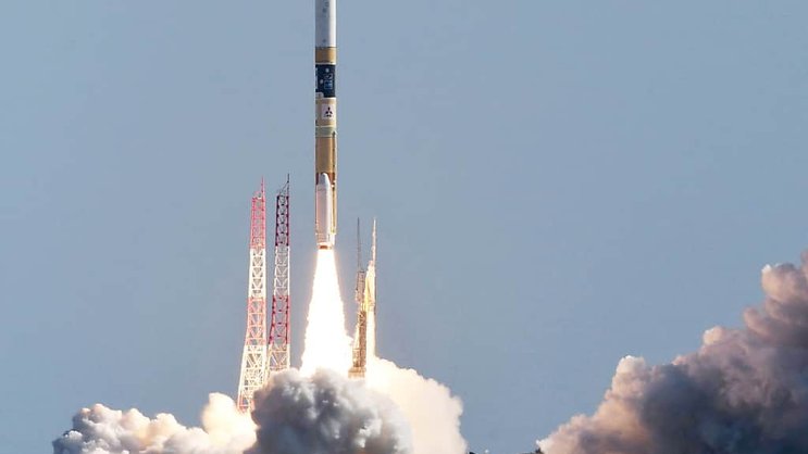 L'alunisseur japonais avait été lancé du Tanegashima Space Center en septembre dernier (archives).