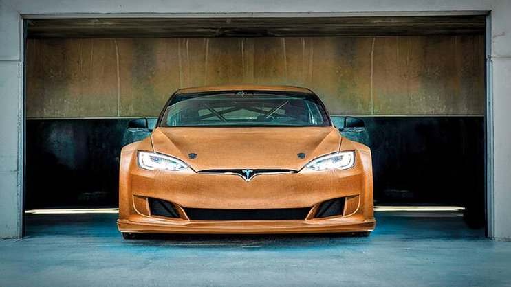L’entreprise fribourgeoise a créé un prototype pour Tesla, dans le cadre de l’Electric GT.