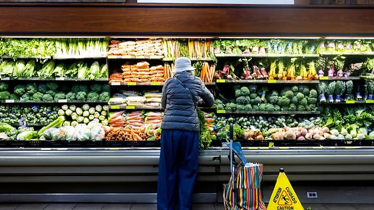 Aux Etats-Unis, les prix à la consommation ont augmenté de 4,9% sur un an en avril (archives).