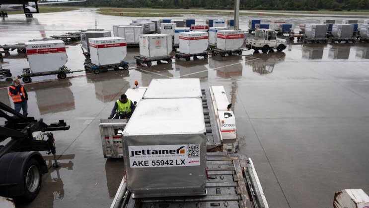 Les perspectives du commerce extérieur s'améliorent également légèrement, les experts sondés par le KOF anticipant pour 2026 un ralentissement moins marqué de la dynamique des exportations par rapport à 2025 (archives).