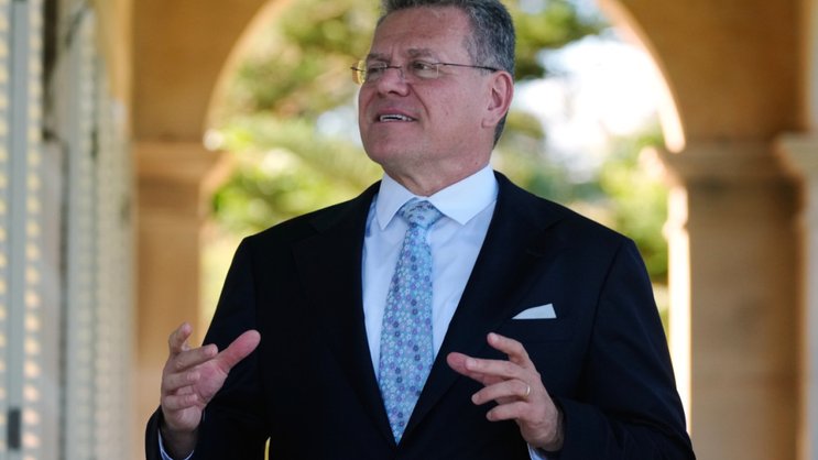 Le commissaire européen Maros Sefcovic souhaite une réforme de l'Organisation mondiale du commerce (OMC) qui réponde aux subventions industrielles de la Chine (archives).