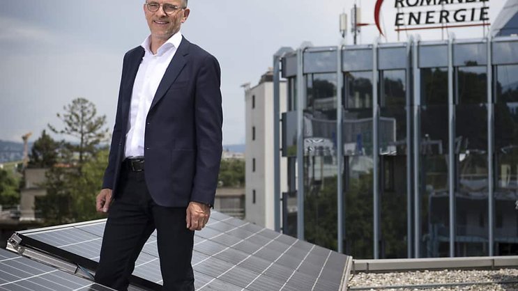 Christian Petit a positionné Romande Energie comme un acteur important sur le marché de l'énergie en Suisse romande (archives).