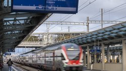 En moyenne, chaque habitant de Suisse a utilisé le train 71 fois l’année dernière. (photo symbolique)