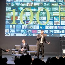 Dorian Zbinden et Olivier Kennedy, les conférenciers lors de la dernière JIMH en 2018.