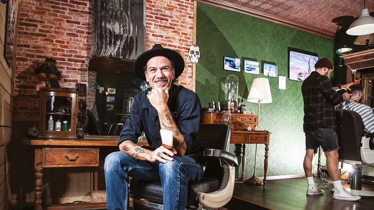 Marco Marchetta a développé un univers pour les «bonshommes» qui ont ainsi accès à un endroit qui leur est dédié.