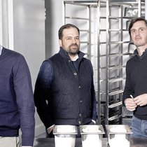 De g. à d.: David Cardellini, Laurent Berney et Alexis Kern.