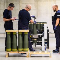 Les commandes industrielles allemandes ont été dopées par le secteur de l'armement (archives).