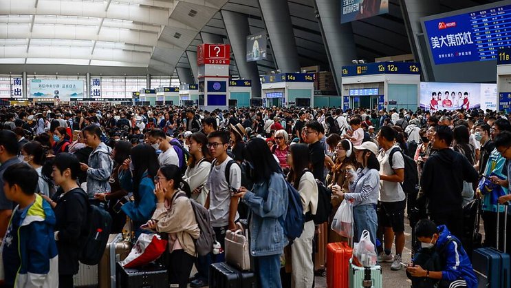 A l'occasion de ces huit jours de vacances pour la Fête nationale (célébrée le 1er octobre), le nombre de voyages en Chine est quatre fois plus important. (Archives)