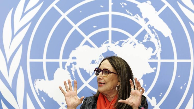 La secrétaire générale de la Conférence des Nations Unies sur le commerce et le développement (CNUCED) Rebeca Grynspan considère un possible déplacement à Moscou dans les prochains jours pour parler de l'accord sur les céréales ukrainiennes (archives).