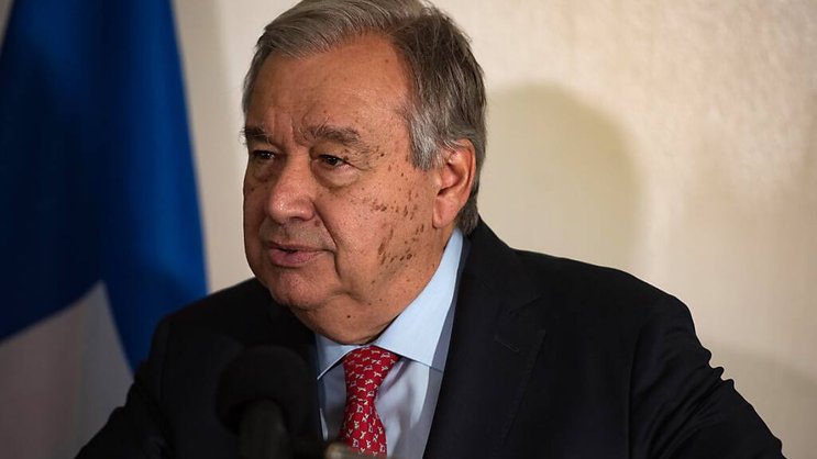 Le secrétaire général de l'ONU Antonio Guterres a prévenu des risques que constitue l'IA pour la paix.
