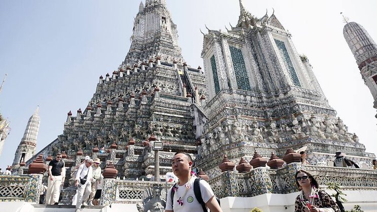 La Thaïlande a accueilli plus 35 millions de visiteurs en 2024. Ici, Bangkok. (archive)