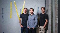 Giovanni Cavolina, Martin Eichenhofer et Chester Houwink (de g. à dr.) ont fondé 9T Labs en 2018.