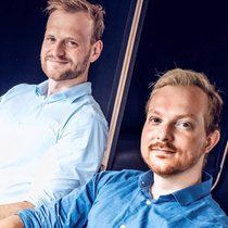 Trois ans après la création de Corintis, ils sont déjà aux premières loges: Sam Harrison (à g.) et Remco van Erp.
