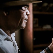 Dans la boutique de Tres Hermanos à Puerto Plata, en République dominicaine, située dans un musée dédié au rhum.