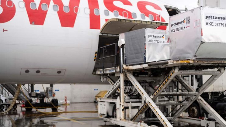 Après leur revers du mois précédent, les exportations suisses se sont également contractées en août en termes nominaux, reflet notamment du repli des envois vers les Etats-Unis (archives).
