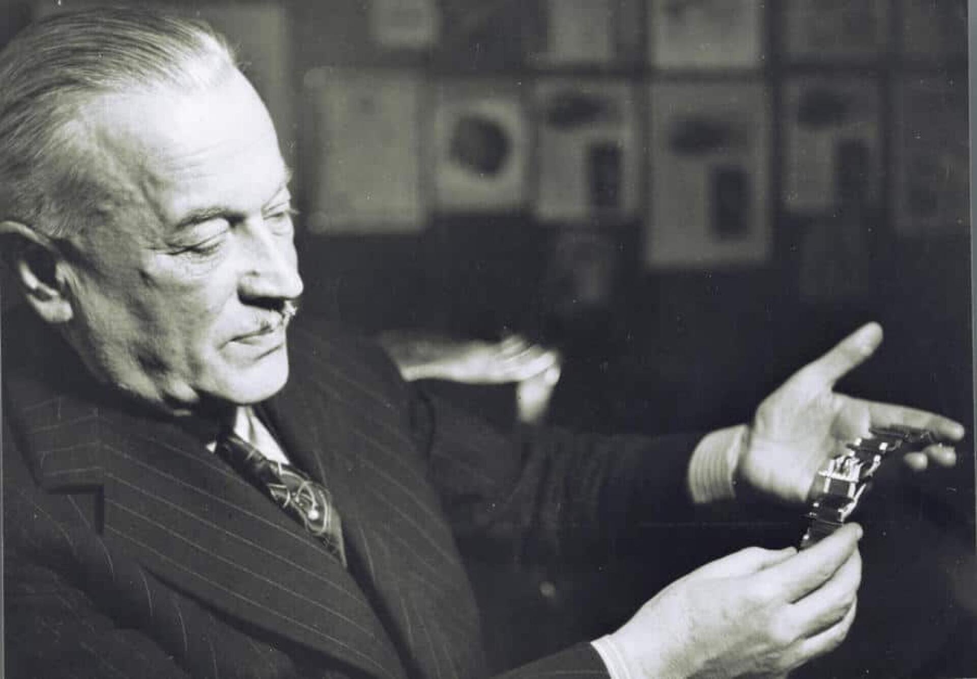 Le fondateur de Rolex, Hans Wilsdorf (photo prise vers 1942), est considéré comme un génie du marketing.