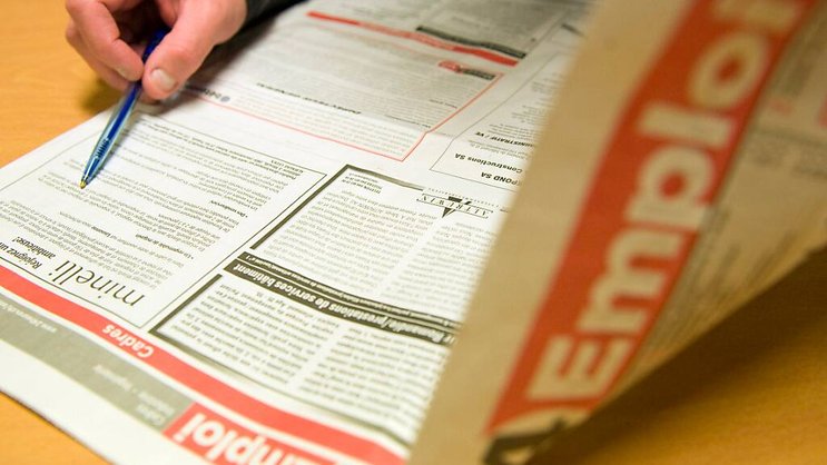 La petite progression du chômage en août n'empêche pas le taux de rester très bas (archives).
