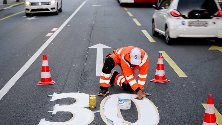 Le 30 km/h sera moins facile à introduire dans les villes (archives).