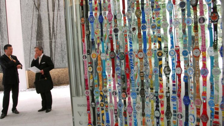 Swatch a déposé une plainte en Malaisie, alors que le pays a ordonné la saisie de montres arborant les couleurs arc-en-ciel de la communauté LGBTQ (archives).