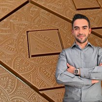 Pour Adrien Fankhauser, le moulage 3D de plaques est une solution moins coûteuse.