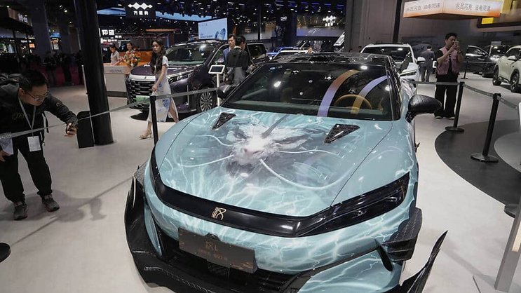 Le plus grand salon automobile du monde rassemble jusqu'au 2 mai près de 1000 exposants. (archive)