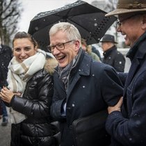Jean-Pierre Siggen lors du deuxième tour des élections cantonales fribourgeoises en 2021. Le conseiller d'Etat fribourgeois fait partie d'une longue lignée d'argentiers qui allient bon sens paysan et connaissances pointues en finances publiques.