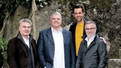 Michel Horwath, Alain Barraud, Grégoire Furrer et Rolf Weber.