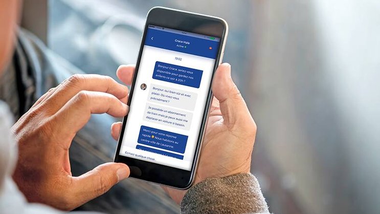 Tatadam, l’application qui va sauver les parents. Elle les met en relation avec des nounous.