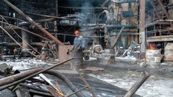 La Russie mène régulièrement des attaques contre le réseau électrique ukrainien (archives).