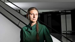 Maryna Viazovska a reçu en juillet la médaille Fields, considérée comme le Prix Nobel de mathématiques.