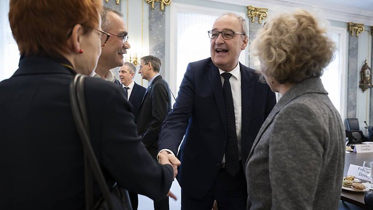 Le conseiller fédéral Guy Parmelin a insisté sur l'importance d'une réforme de l'Organisation mondiale du commerce (OMC) au début d'une ministérielle de cette institution (archives).