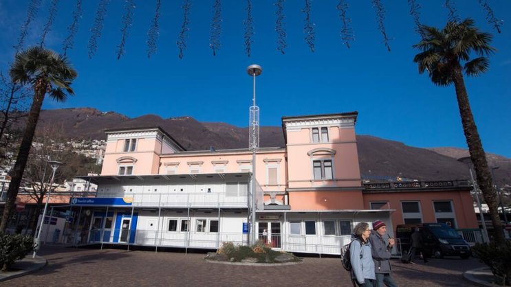 Le projet de nouvelle gare à Locarno a été rejeté à une centaine de voix près seulement.