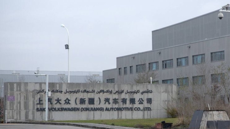 Une usine de SAIC Volkswagen à Ürümqi, chef-lieu de la région autonome ouïghoure du Xinjiang. (archives)