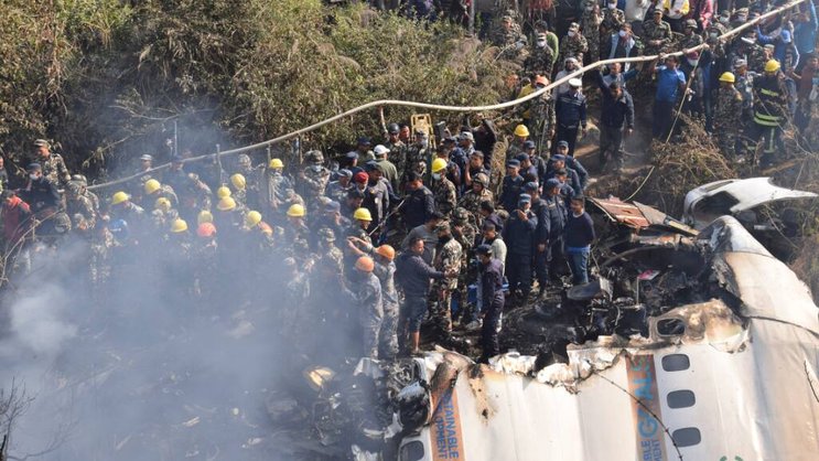 En 2023, un seul accident mortel, celui de la compagnie népalaise Yeti Airlines reliant Katmandou à Pokhara qui s'était écrasé peu avant son atterrissage le 15 janvier, a fait plus de 70 victimes (archives).