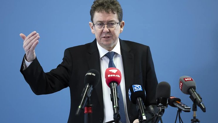 "Je me suis engagé à respecter la collégialité et mon parti le sait. C'était clair dès le début", a souligné Albert Rösti après 100 jours au Conseil fédéral.