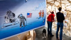 L'exposition réunit près de 180 dessins de 37 artistes de toute la Suisse.