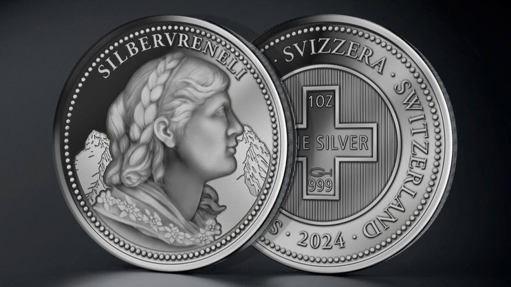 En mars 2023, la société alémanique Philoro lançait 100 cryptovrenelis avec une puce NFT pour une valeur intitiale de 7999 francs.