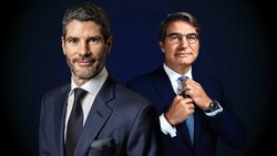 Des patrons ambitieux: l'un, Stefan Bollinger de Julius Baer (à gauche), doit faire décoller sa banque, l'autre, Giorgio Pradelli d'EFG, doit veiller à ce que l'envolée se poursuive.