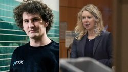 Sam Bankman-Fried, fondateur de la plateforme crypto FTX et Elizabeth Holmes, fondatrice de Theranos.