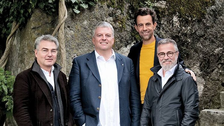 Michel Horwath, Alain Barraud, Grégoire Furrer et Rolf Weber.
