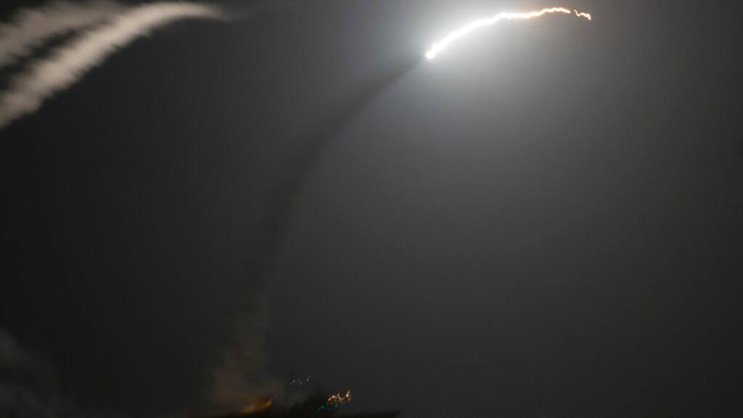 Volodymyr Zelenski réclame notamment des missiles Tomahawk, tirés ici depuis un navire américain (archives).