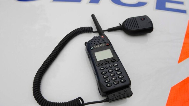 Le système de radiocommunication numérique Polycom tel qu'il se présentait à la Police cantonale vaudoise en 2008 (archives).