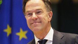Mark Rutte s'est exprimé lundi devant le Parlement européen à Bruxelles.