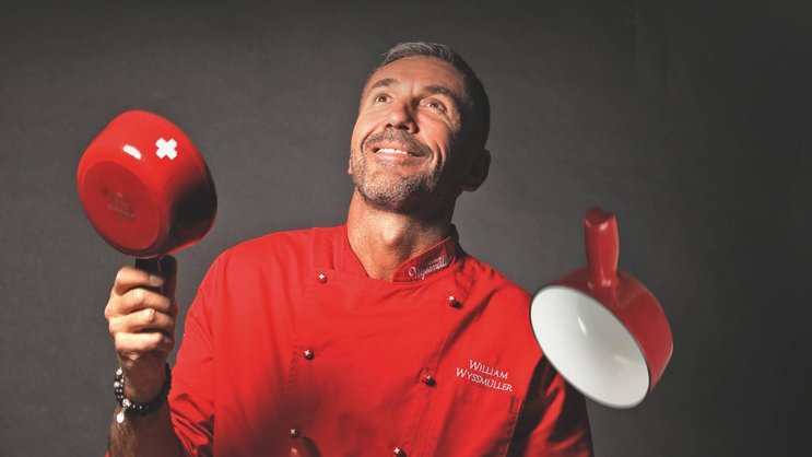 William Wyssmüller va bientôt produire un caquelon 100% suisse. « Marre de manger la fondue dans des ustensiles made in China!»