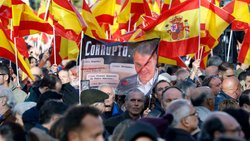 Selon la préfecture de Madrid, 40'000 personnes étaient présentes dimanche au rassemblement.