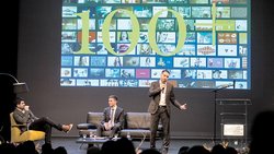 Dorian Zbinden et Olivier Kennedy, les conférenciers lors de la dernière JIMH en 2018.