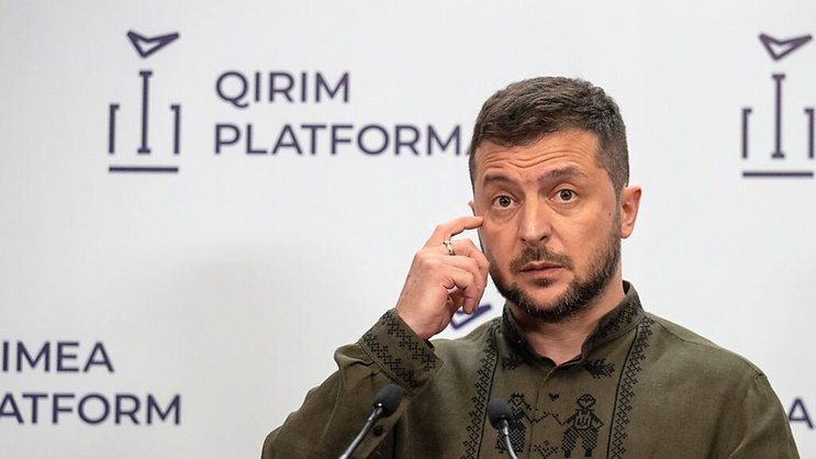 Vingt millions de tonnes de blé restent bloquées en Ukraine (ici un champ près de Melitopol).